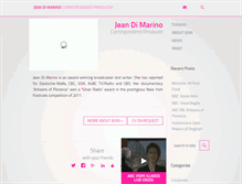 Tablet Screenshot of jeandimarino.com